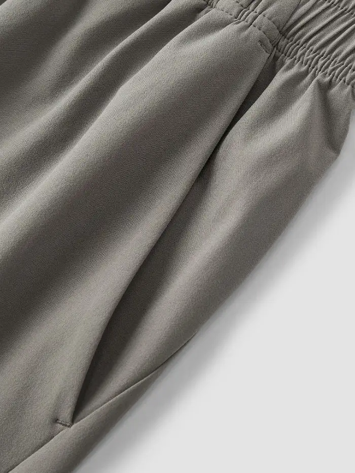 Men's Casual Tapered Pocket Shorts