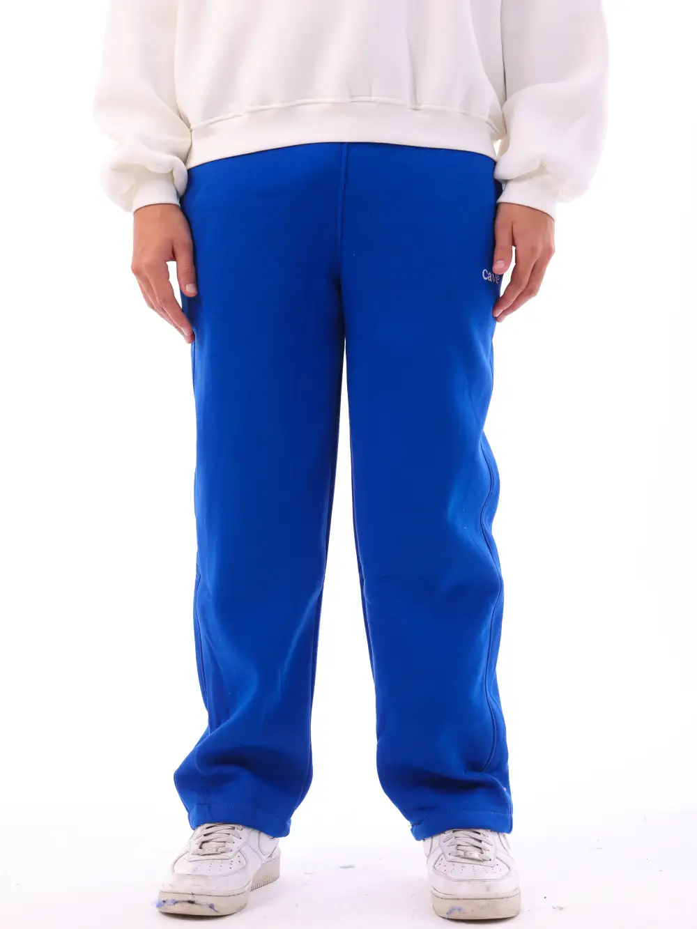 Travel Ready Wide Leg Fleece Jogger Pants