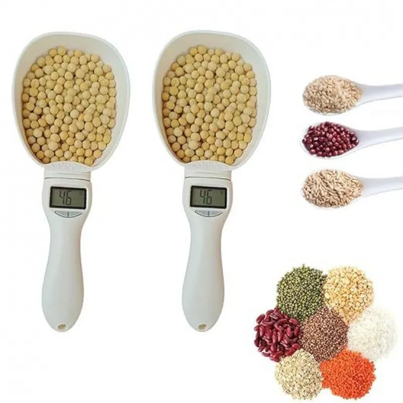 Pet Food Measuring Scoop with Scale for Home Use