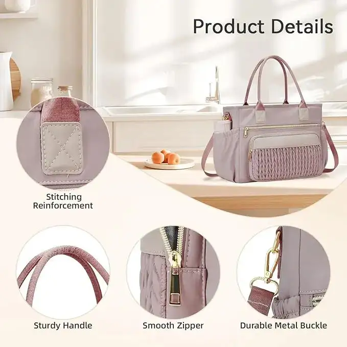 Insulated Portable Lunch Bag
