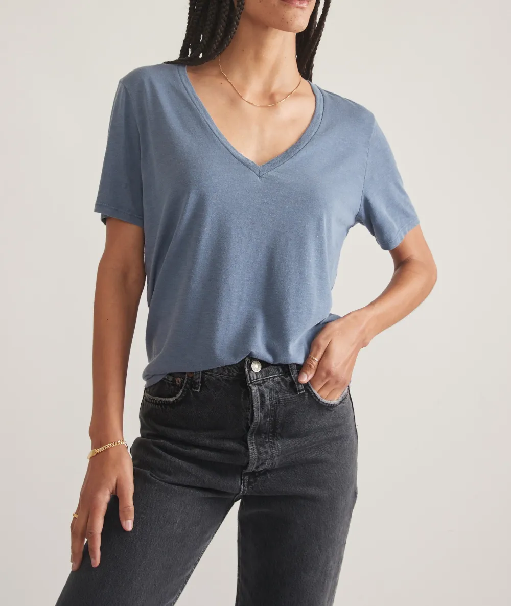 Boyfriend V Neck Tee