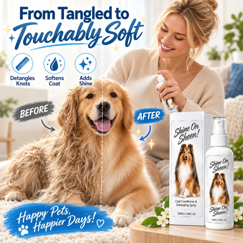Pet Coat Detangling and Conditioning Spray