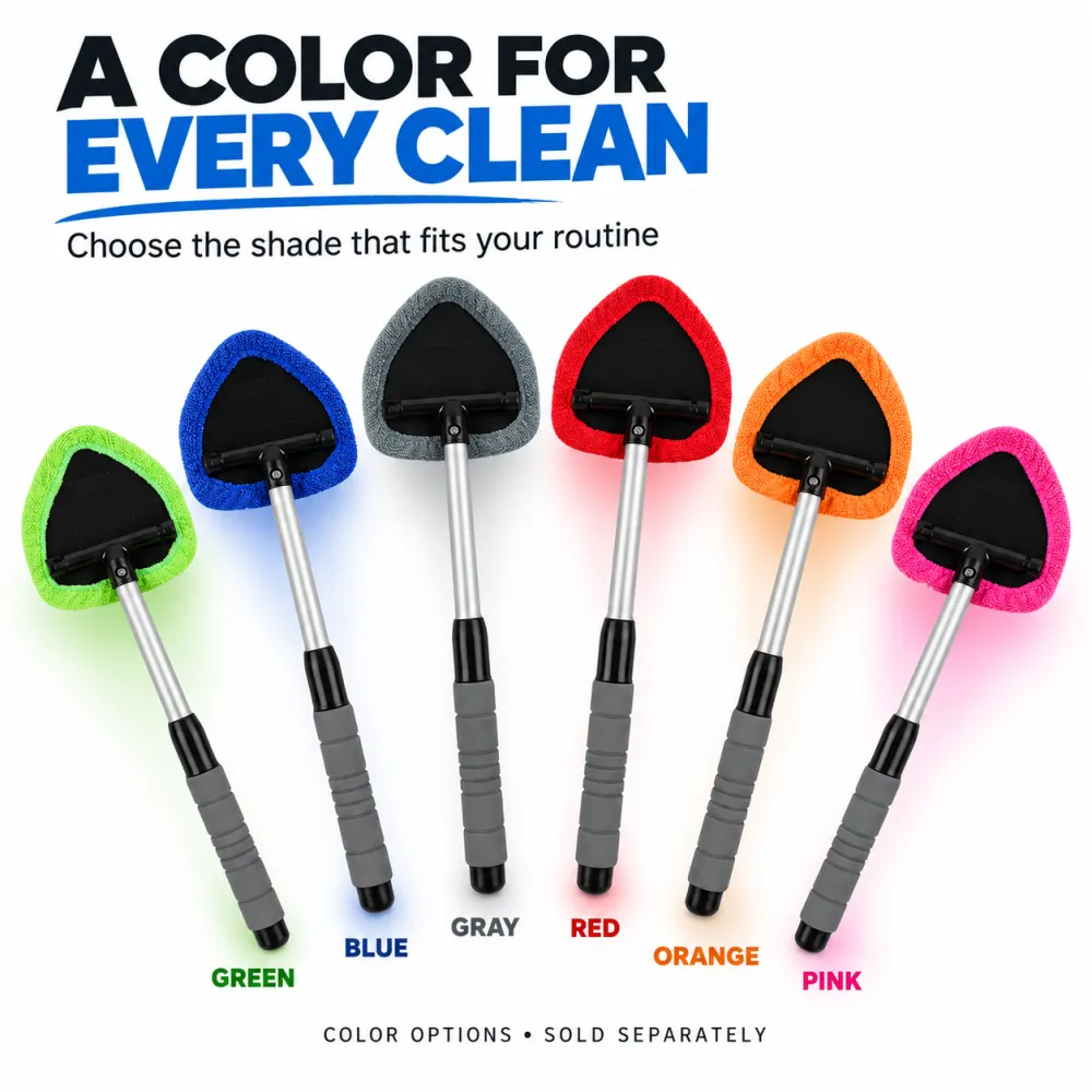 Rotating Microfiber Window Cleaner