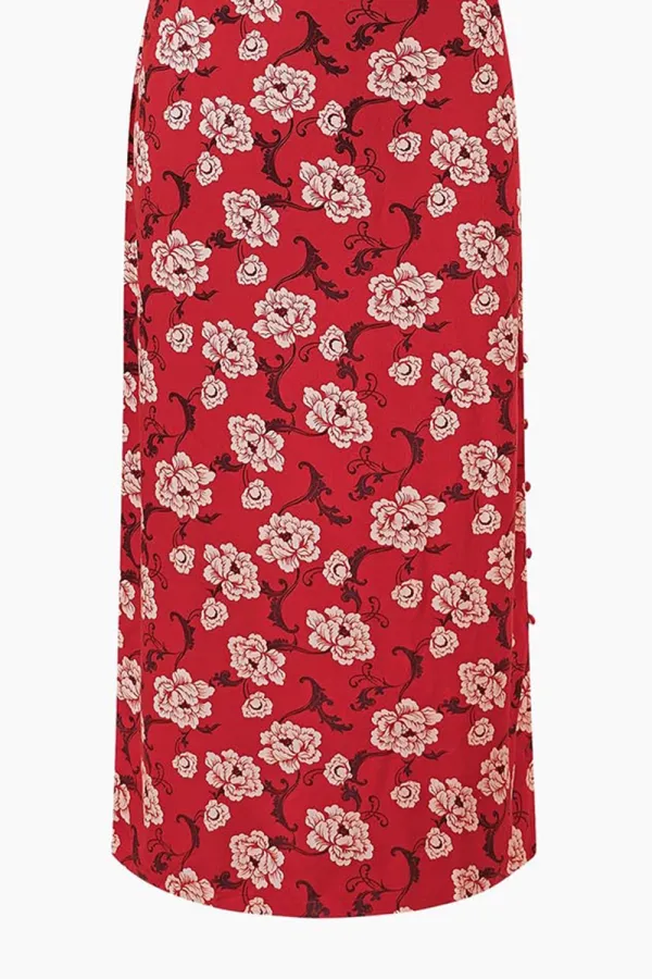 Convertible Floral Print Dress