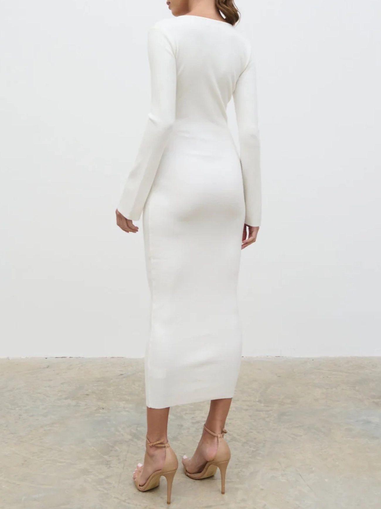 Wrap Midi Dress