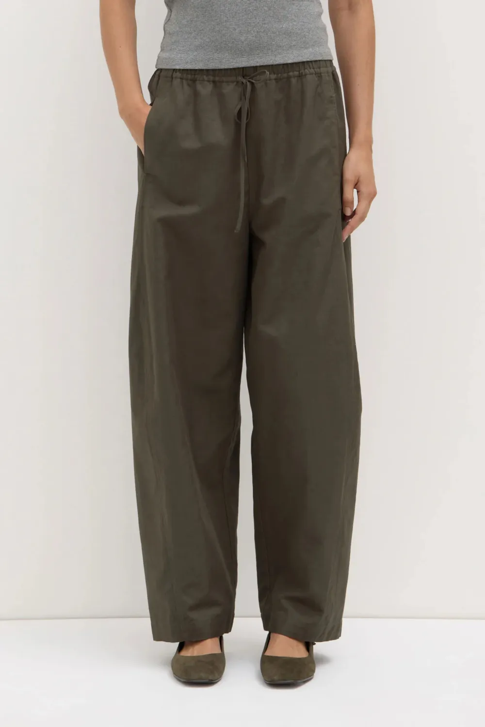 Slanted Pocket Pants