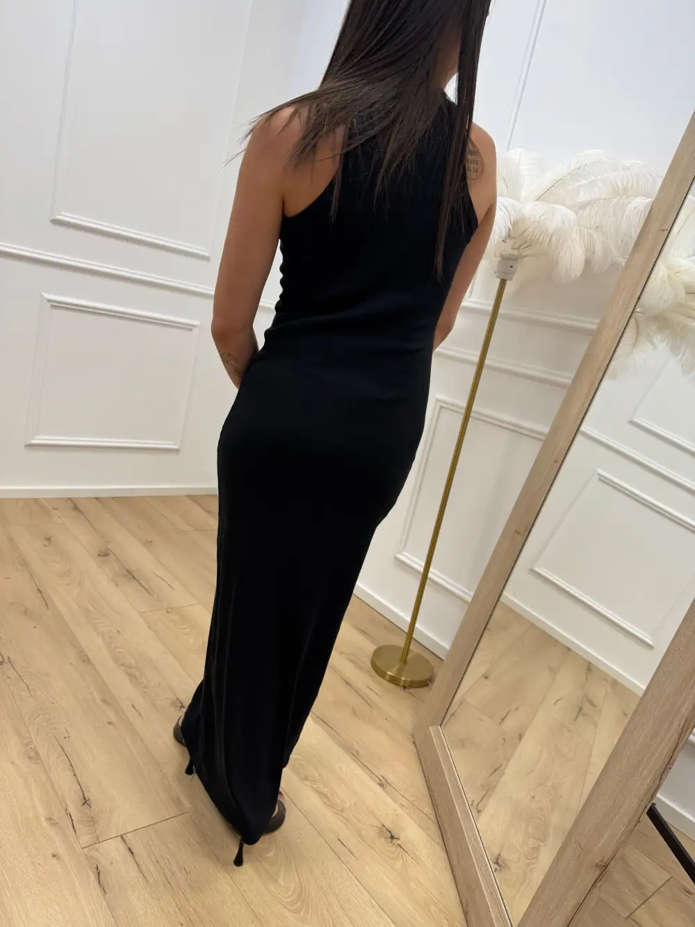 Draped Easy Drape Maxi Dress