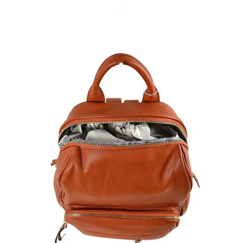 Shoulder Vegan Leather Backpack