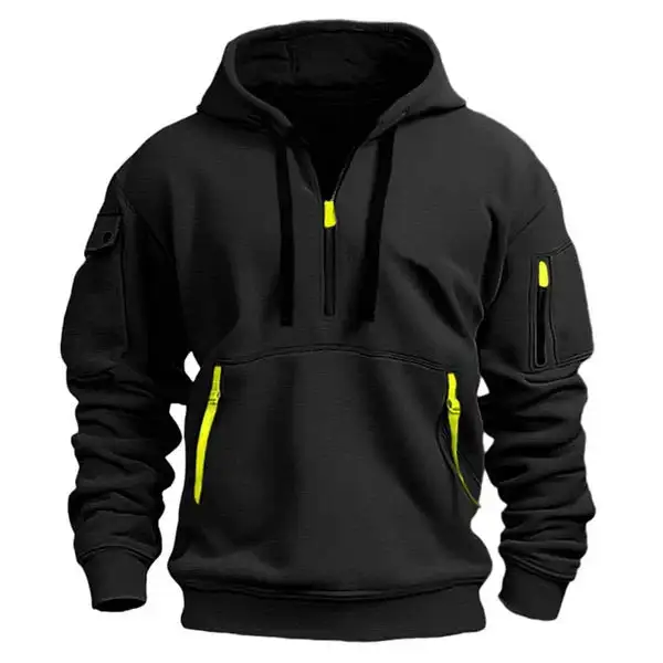 LEON | ENHANCED ZIP-UP SWEATSHIRT