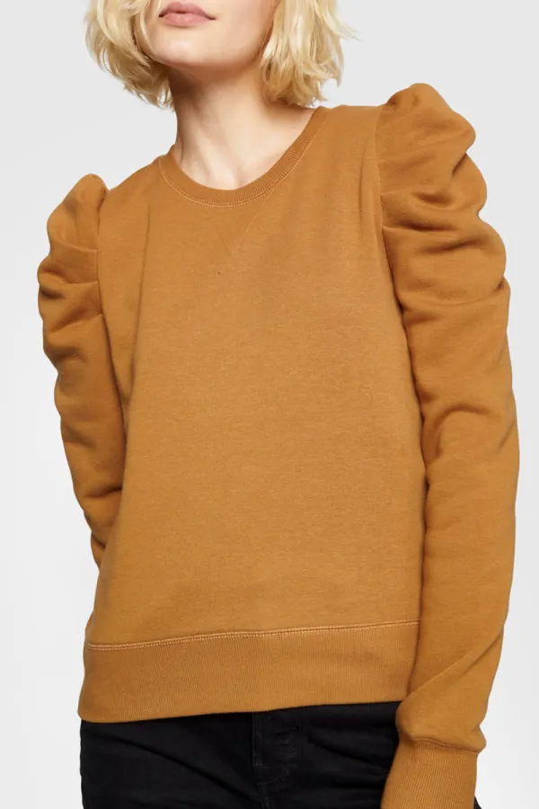 Caramel Casual Pullover Hoodie