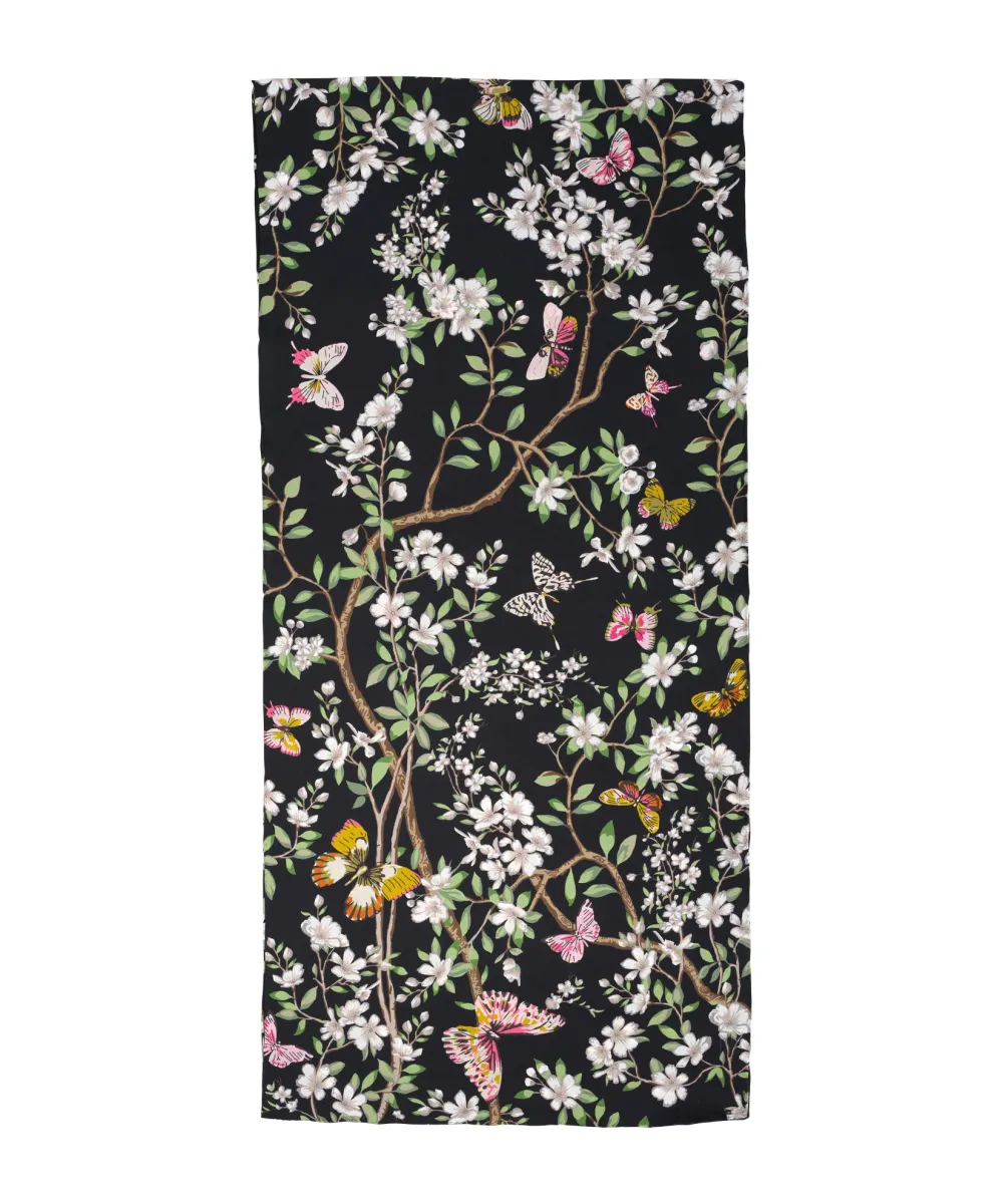 Spring Unfolding Casual Style Silk Oblong Scarf