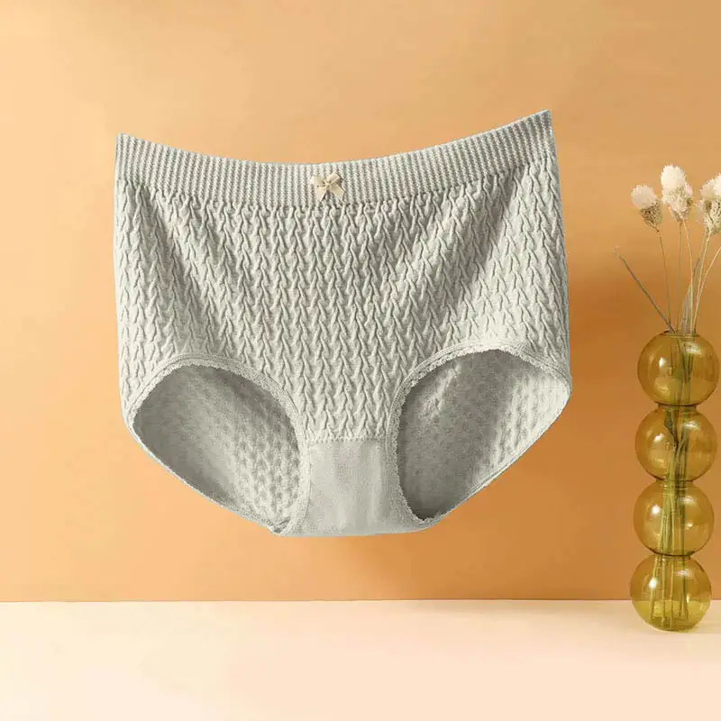 Plus Size High Waist Soft Touch Breathable Panty