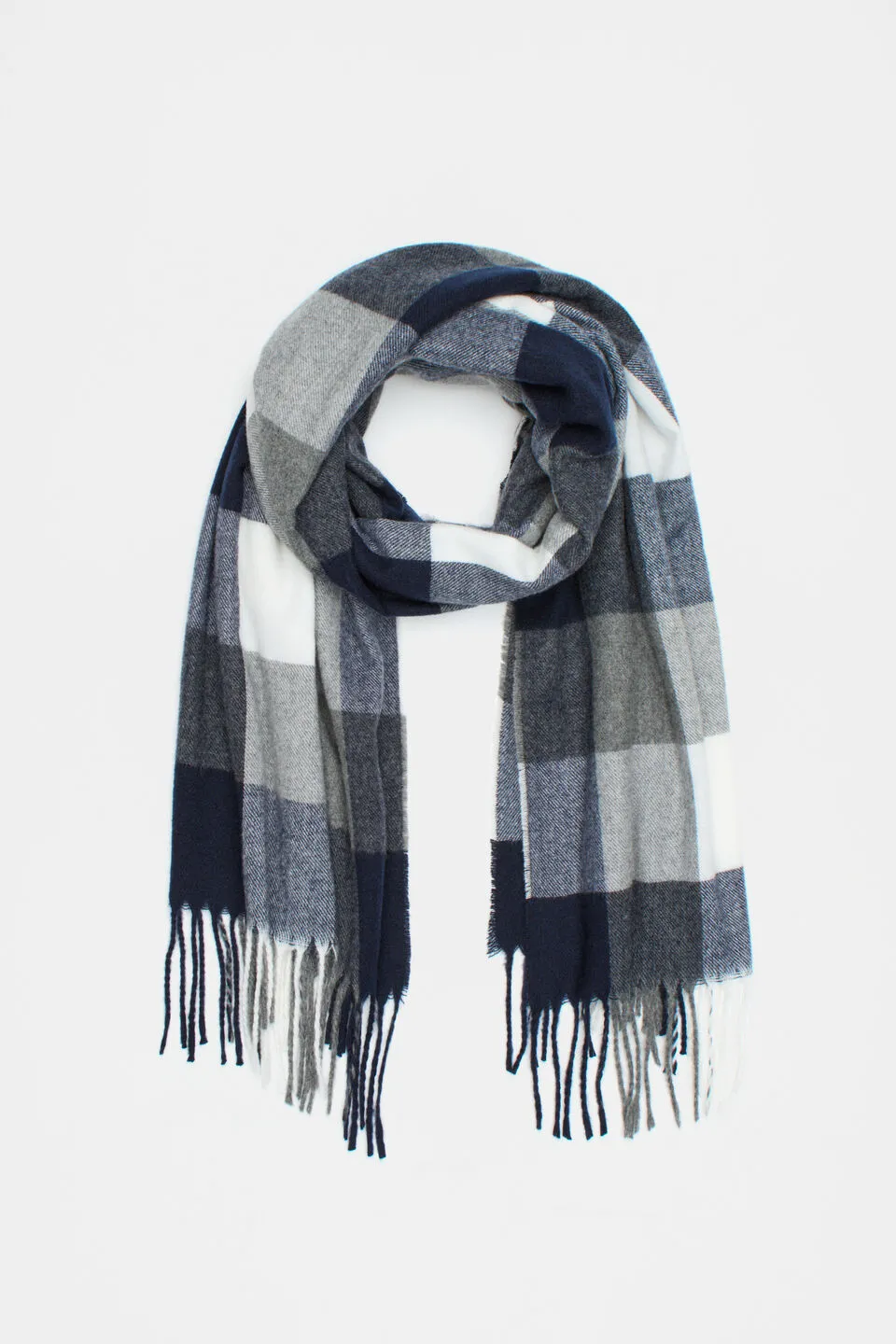 Modern Checkerboard Scarf