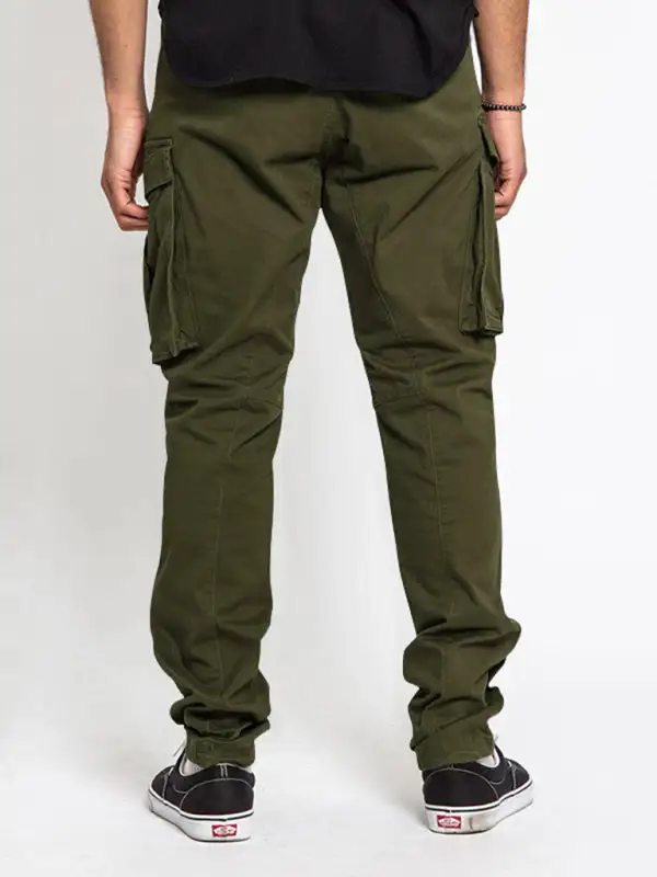 Utility Pocket Detail Everyday Pants