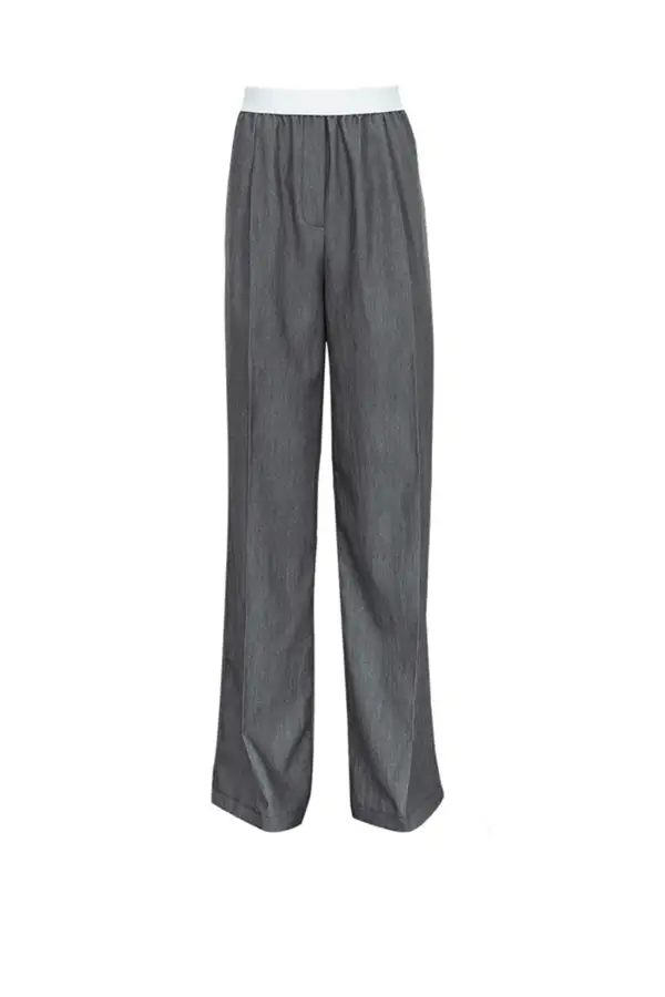 Blazer Style Wide Leg Pants