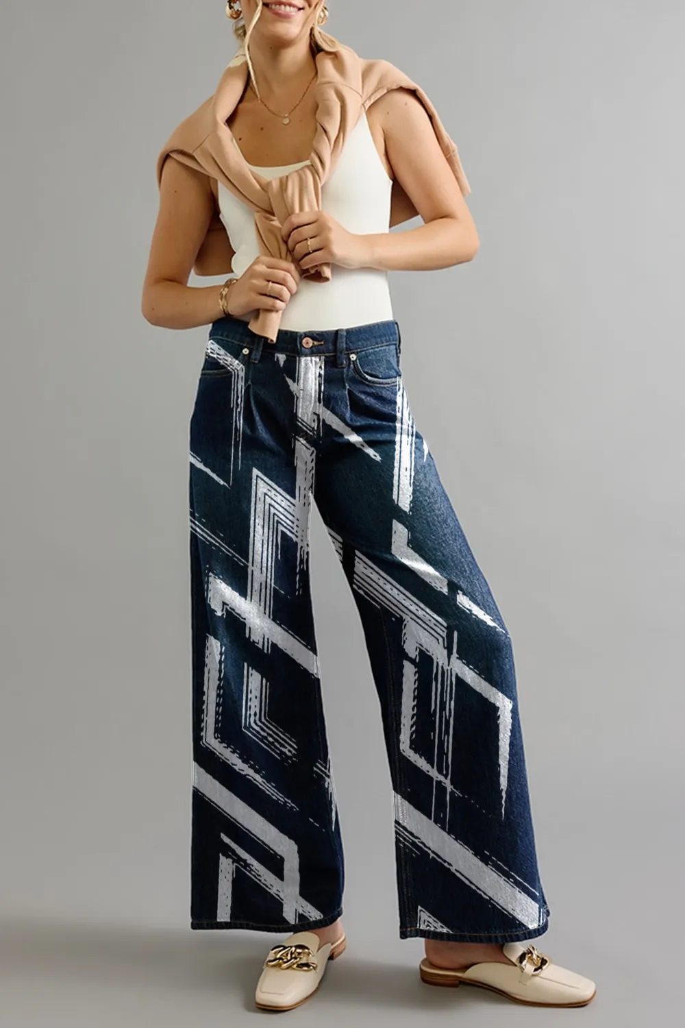 Hallie Baggy Denim Dad Jeans