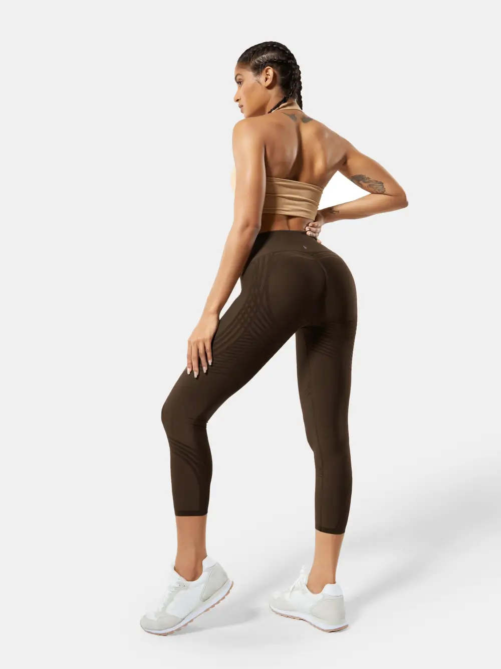 Body Sculpt 7/8 Leggings (Reversible Wear)