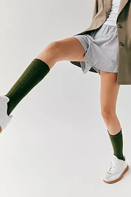 Slouch Socks Green