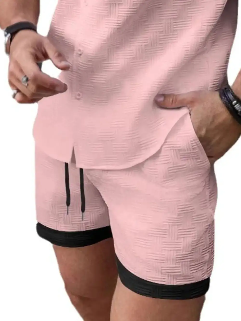 Modern Drawstring Casual Shorts
