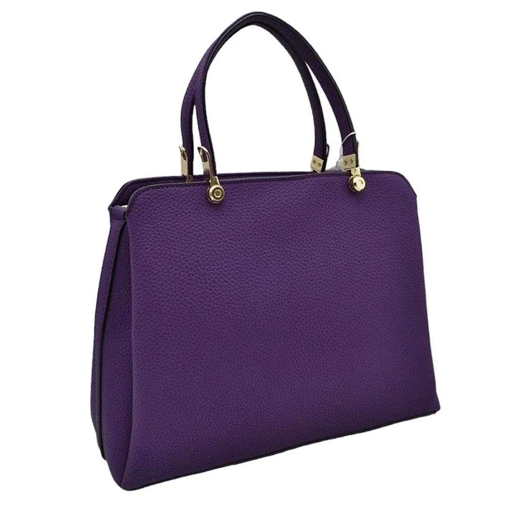 Everyday Textured Faux Tote Bag