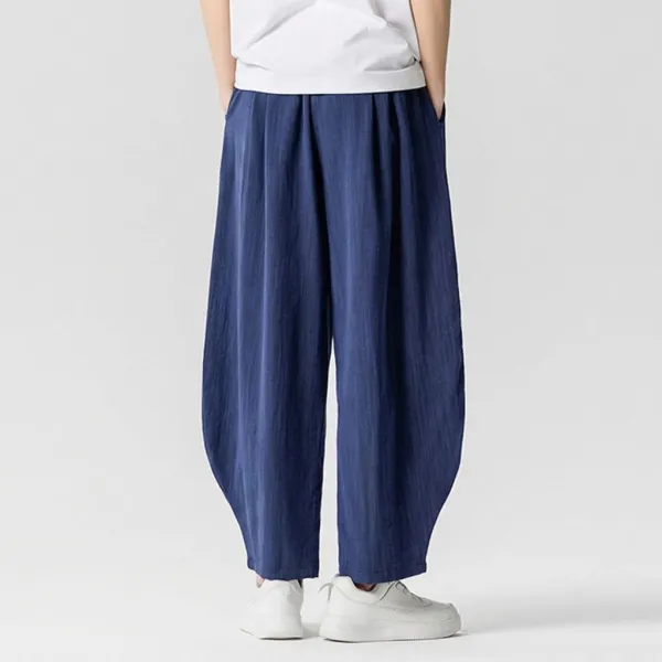 Natural Texture Casual Pants