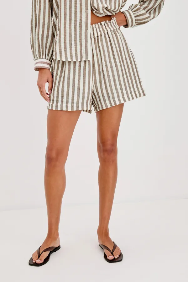 Loose Straight-Cut Loose Shorts