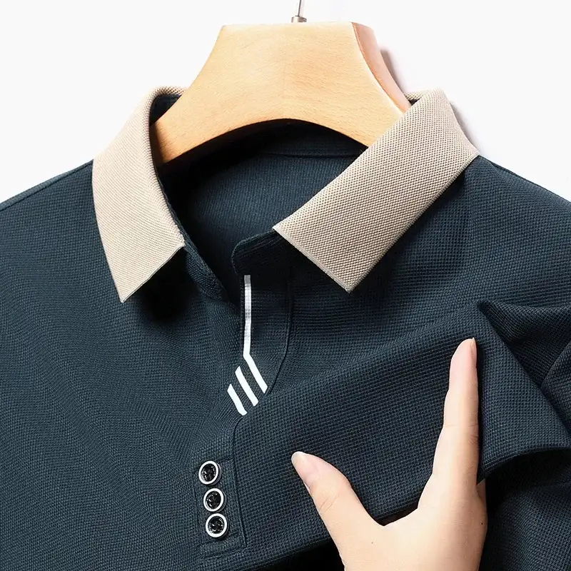 Tailored Long Sleeve Polo