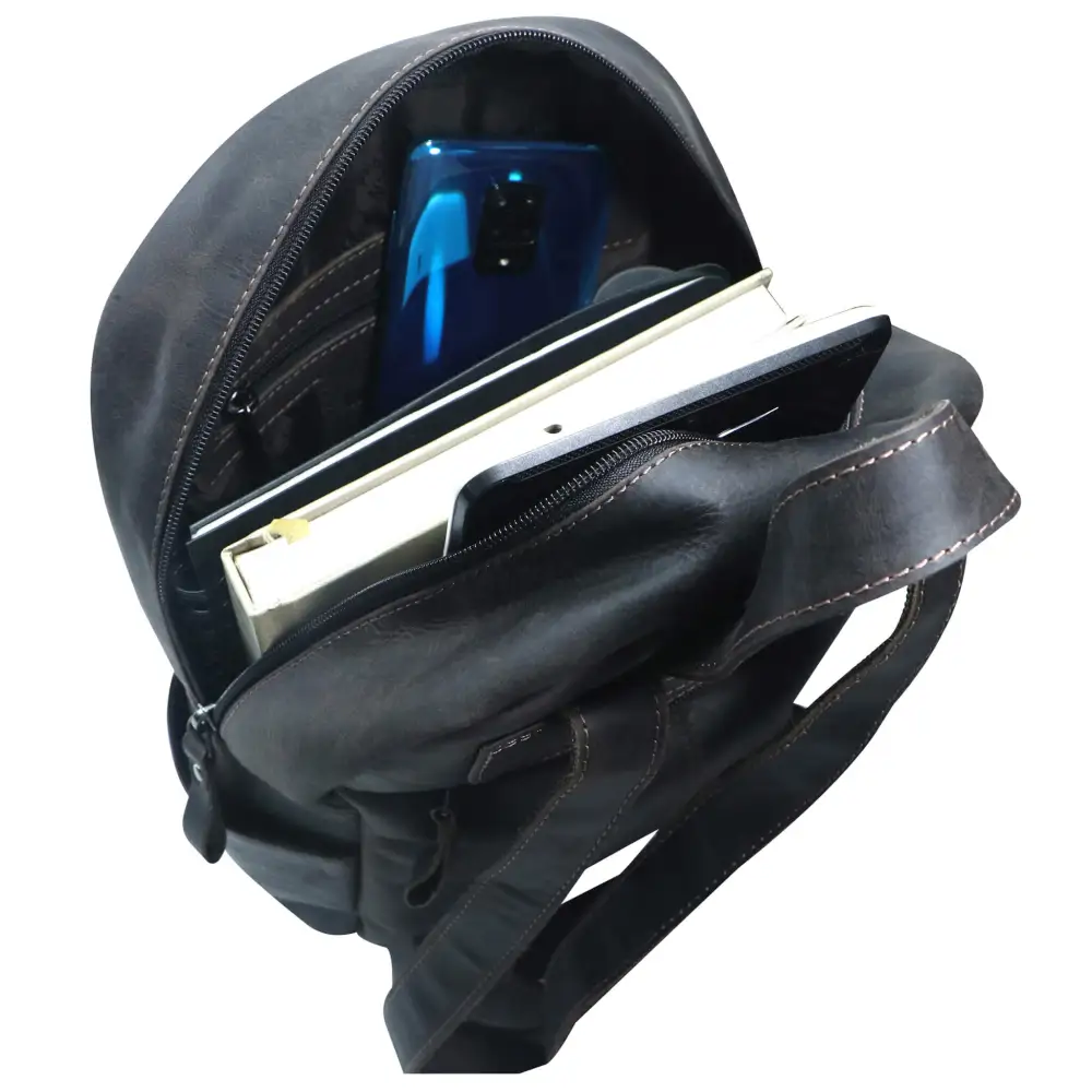 Casual Leisure Leather Backpack
