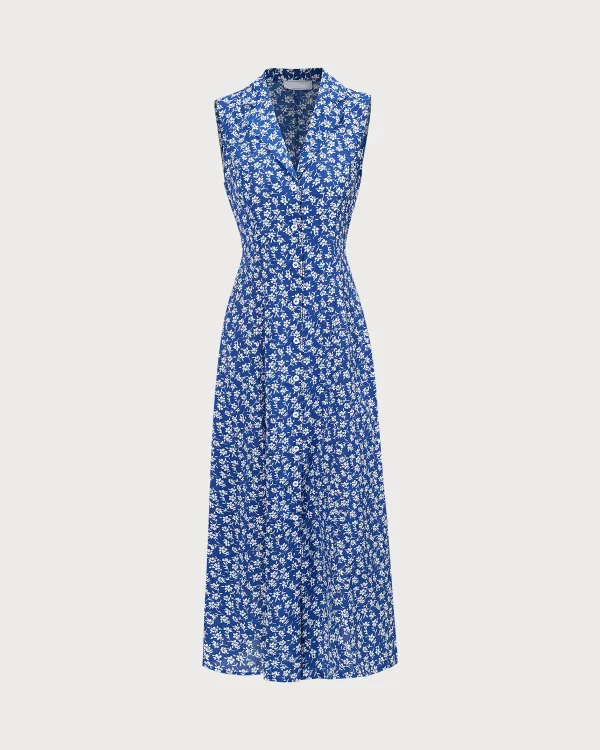 Floral Ultra Long Dress