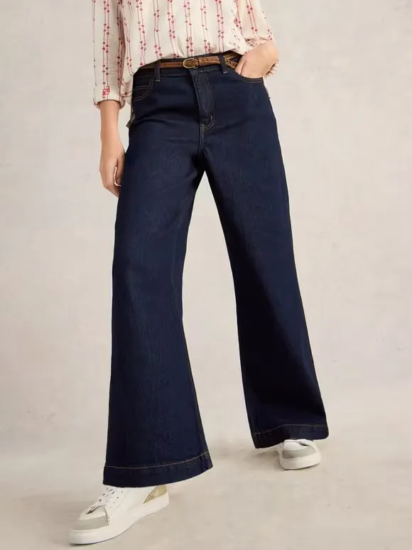 Full Length Wide Leg Jean
