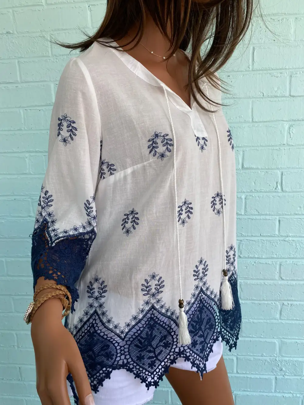 Relaxed Crochet Tunic