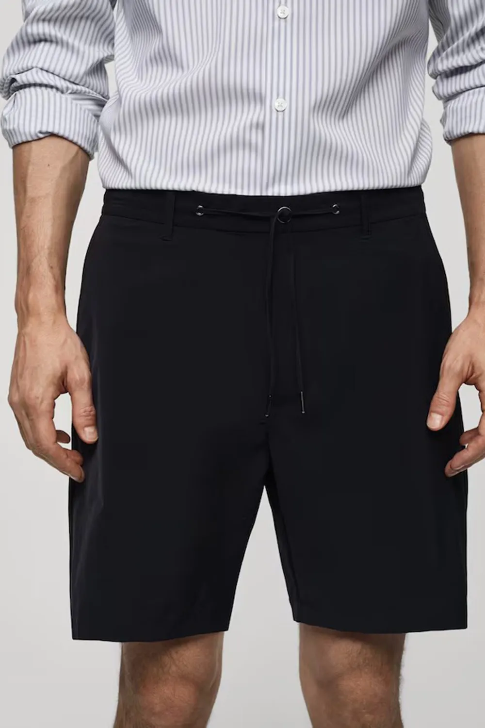 Regular-Fit Shorts With Drawstring