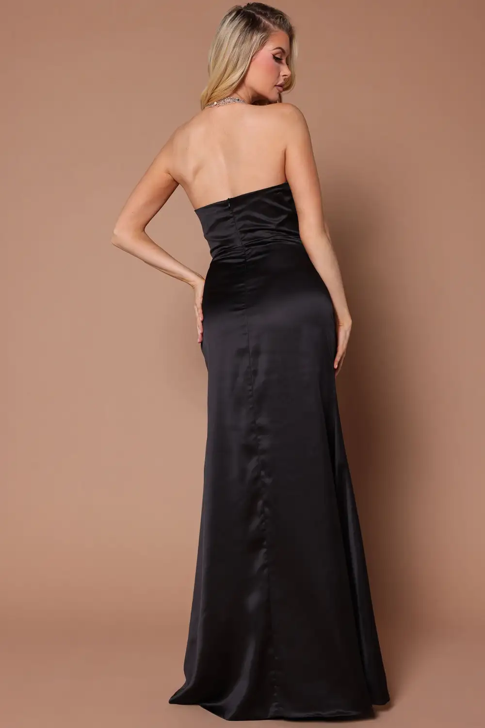 The Banks Embellished Gown - Black