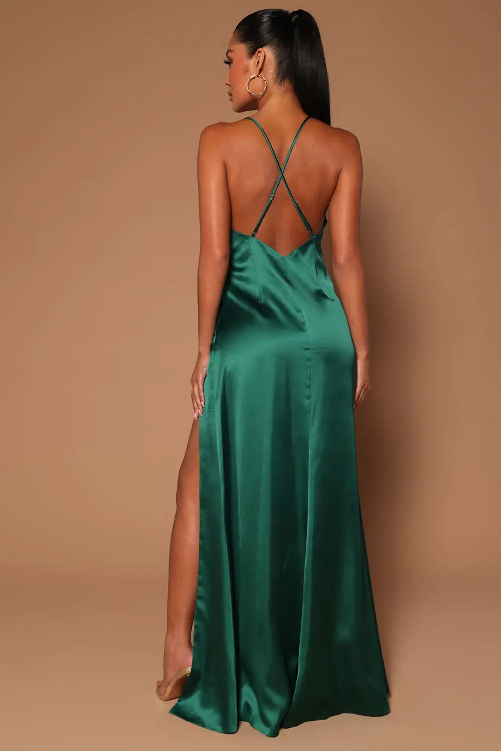 Angelina Maxi Dress - Emerald