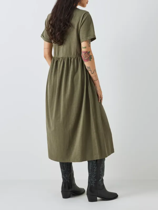 Anna Jersey Smock Dress