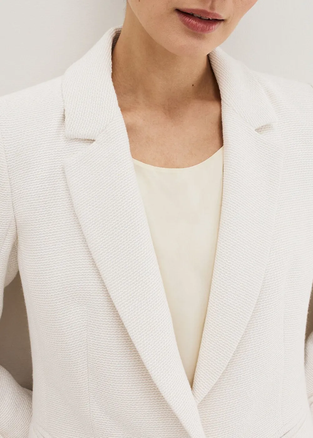 Buttoned Business-Style Women's Suit