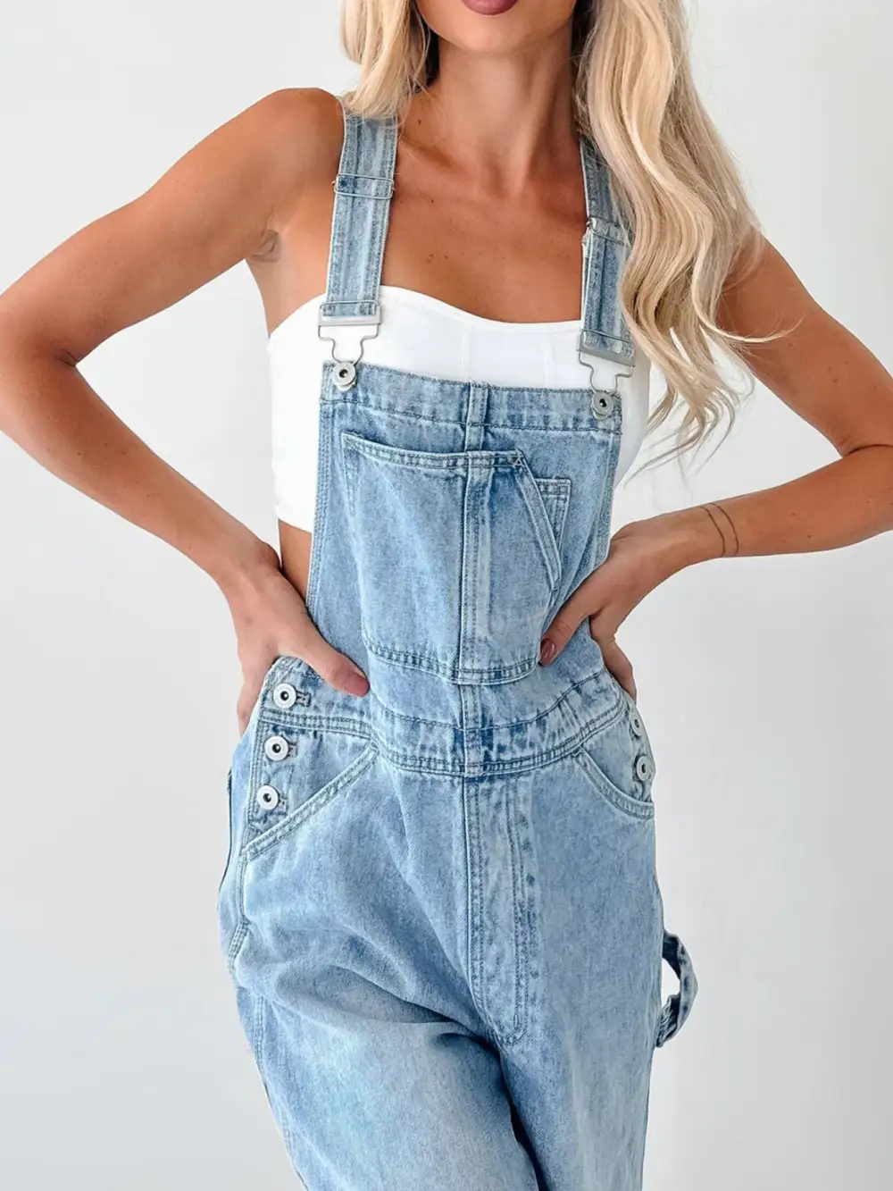 Denim Jumpsuit Overalls