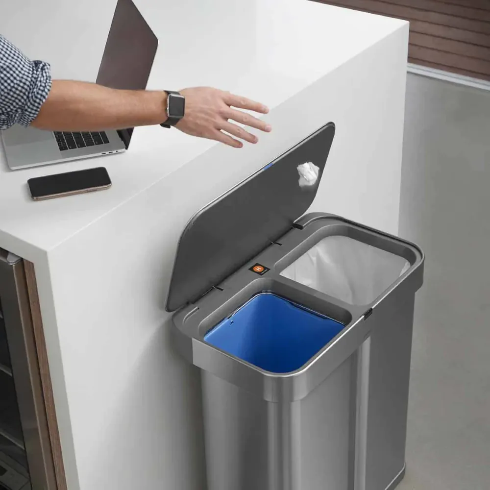 💝Last day for clearance - Intelligent sensor trash can - Buy 1 Get 1 Free ✨