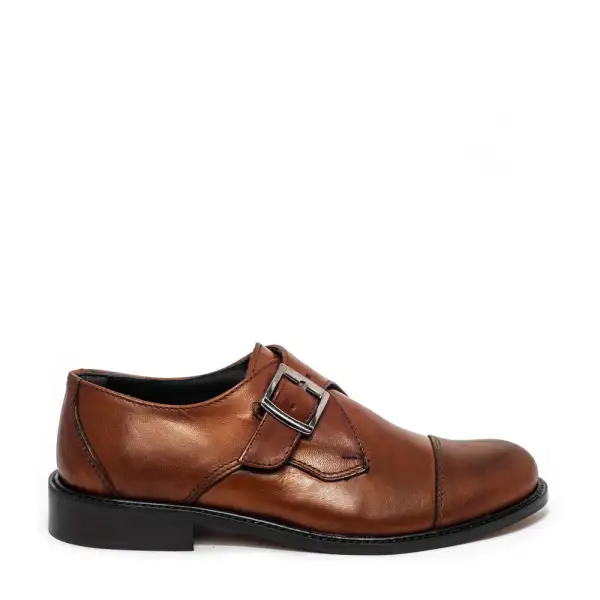 Simple Slip On Leather Shoes