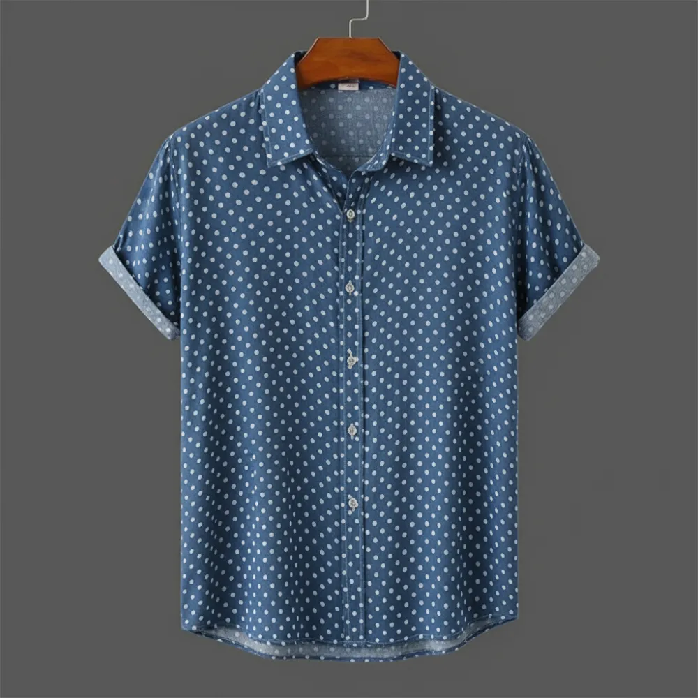 Relaxed Camp Collar Shirt
