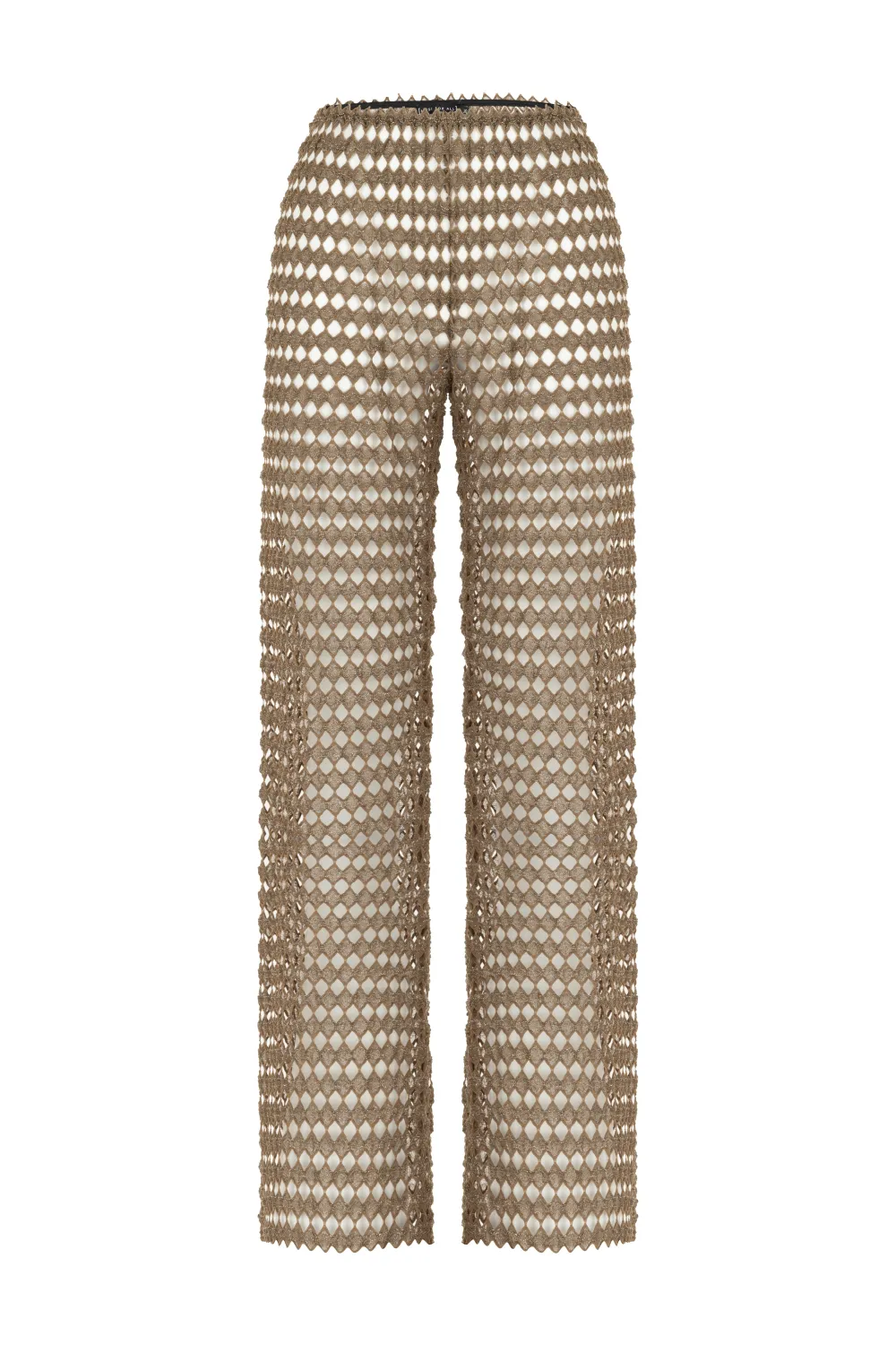 Straight-Leg Pants-Camel