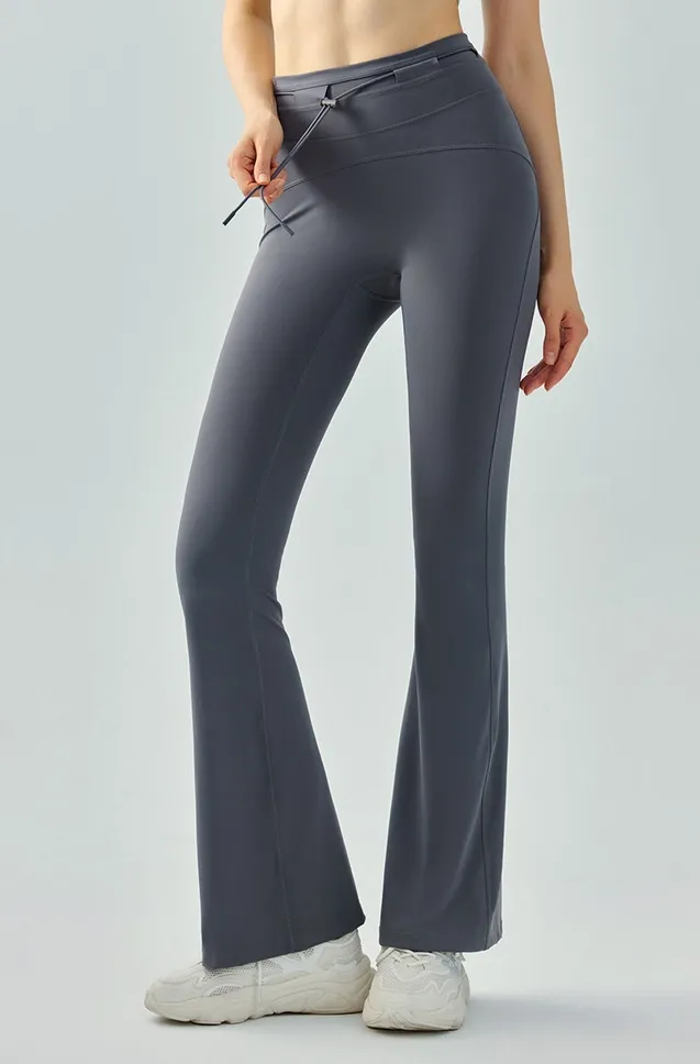 High Waist Flared Yoga Pants