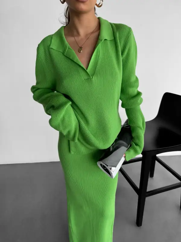 Boxy Knit Sweater