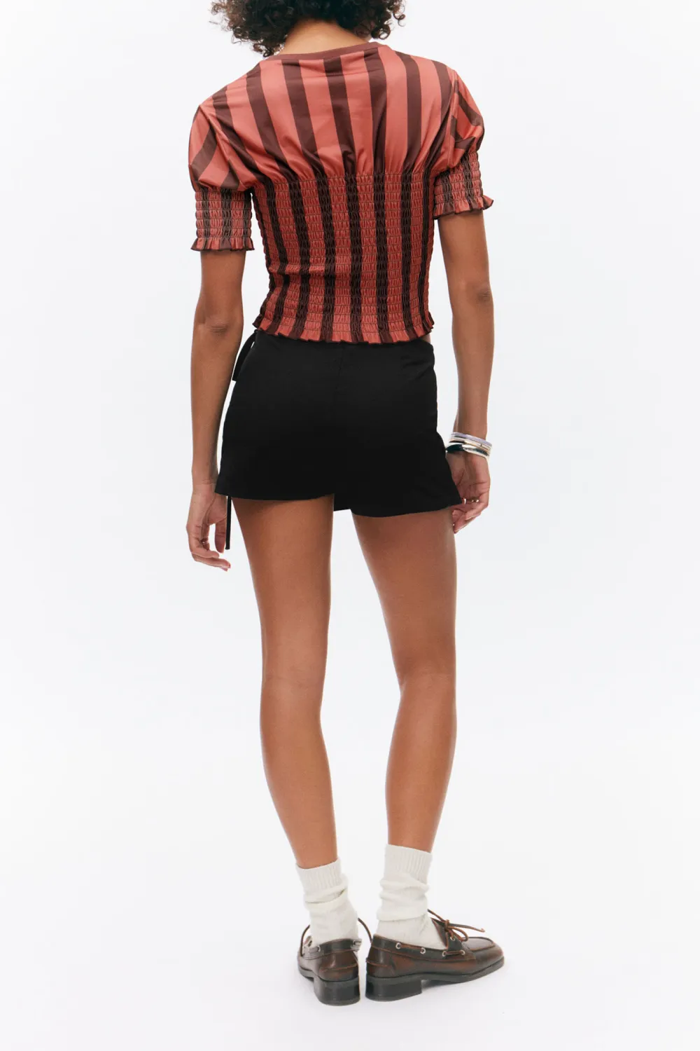 Side Tied Mini Skort