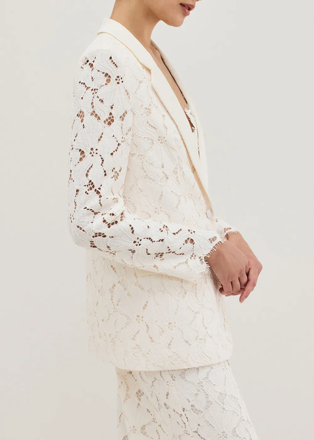 Lady's Sheer And Elegant Blazer