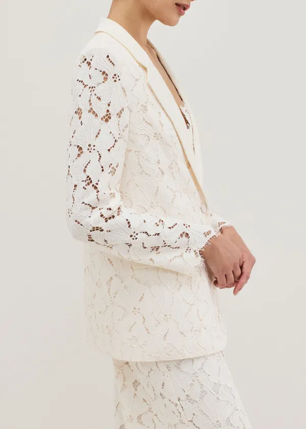 Lady's Sheer And Elegant Blazer