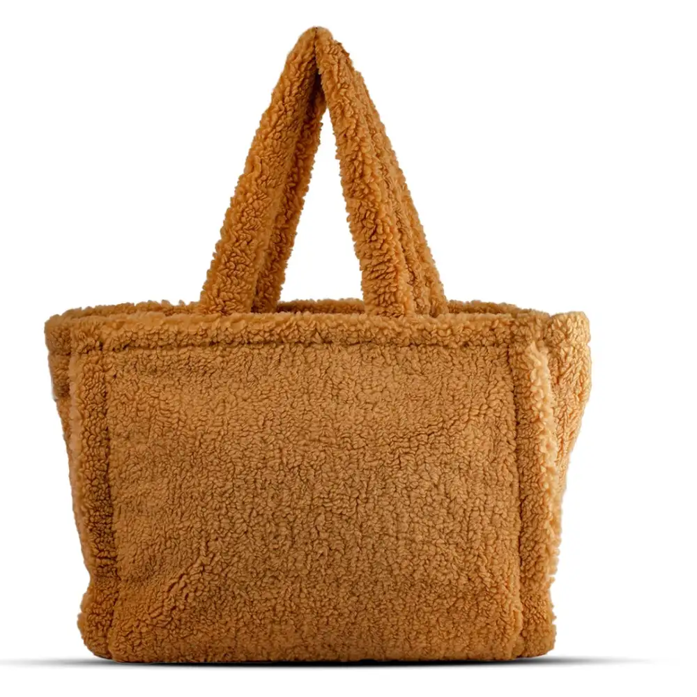 Effortless Handheld Fur Handbag