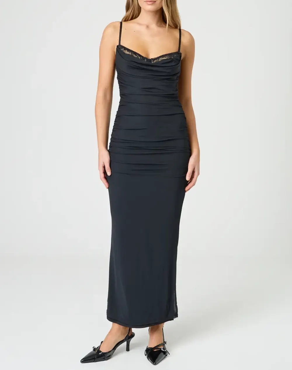 Daily Ruched Maxi Dress