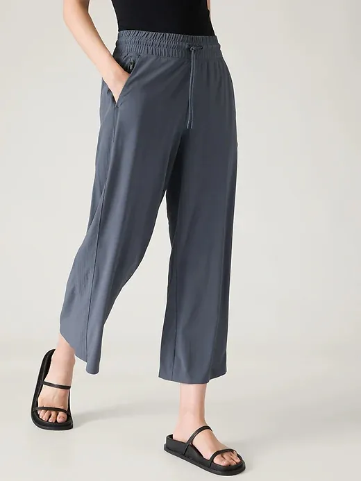 WIDE LEG CROP PANT