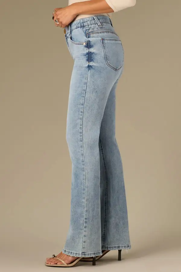 Plus Size High Rise Bootcut Jeans